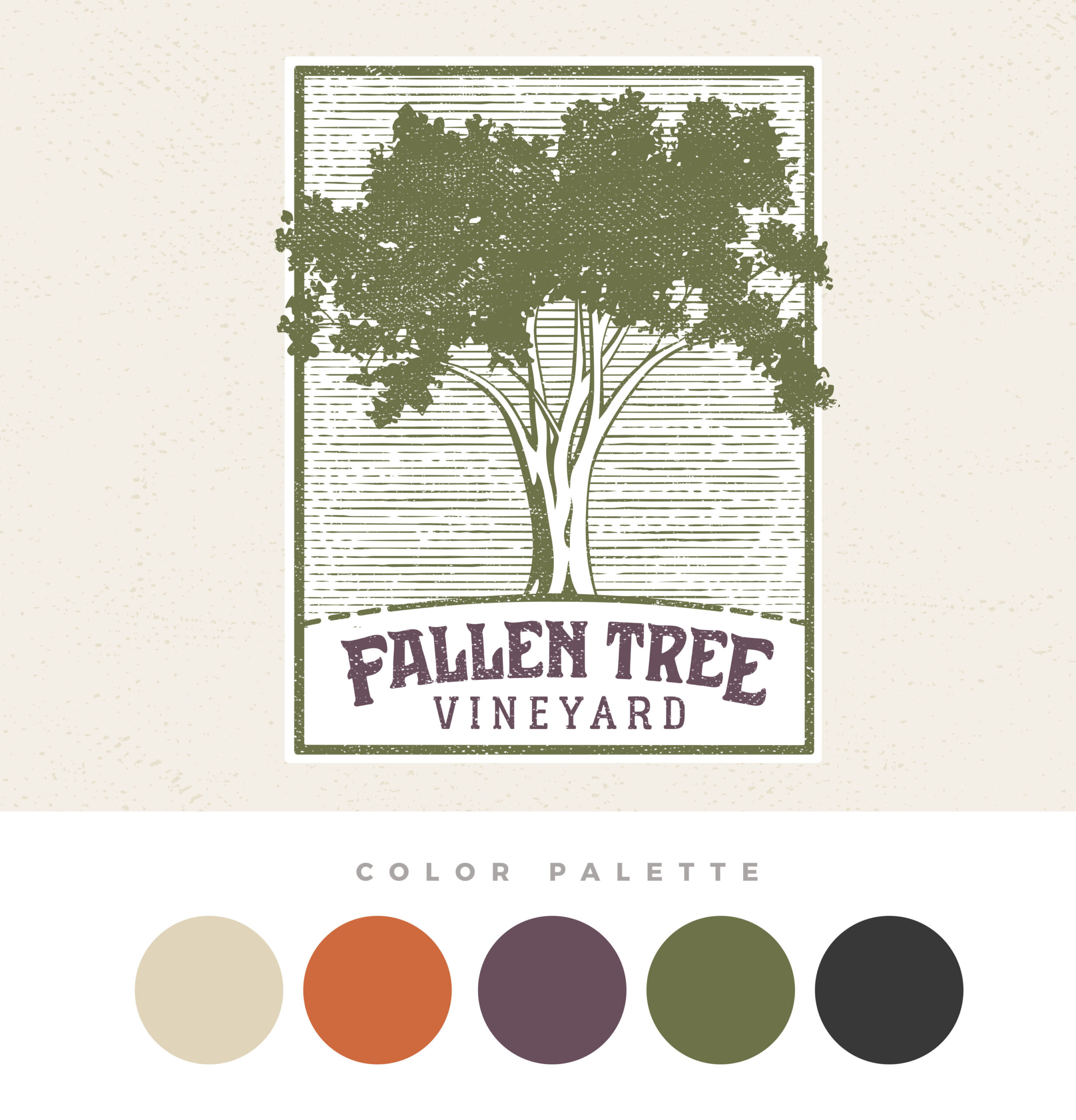 Fallen Tree Vineyards Branding